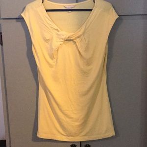 Banana Republic sleeveless yellow top